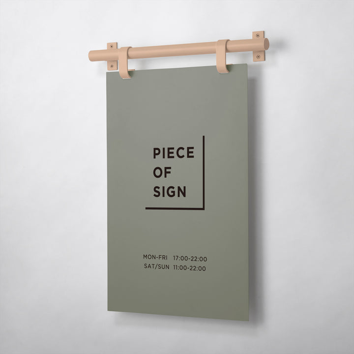 HANGING ウォールサイン 壁掛け L-SIZE - PIECE OF SIGN