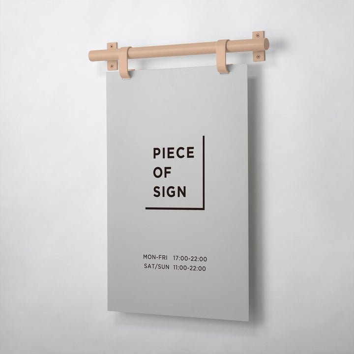HANGING ウォールサイン 壁掛け L-SIZE - PIECE OF SIGN
