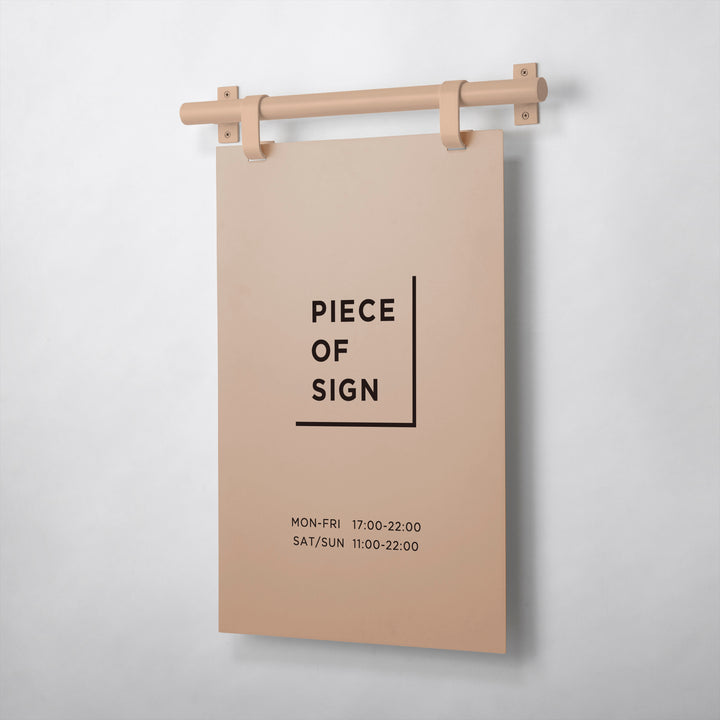 HANGING ウォールサイン 壁掛け L-SIZE - PIECE OF SIGN