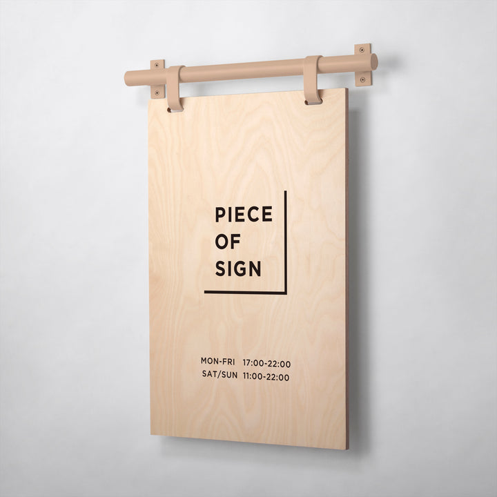 HANGING ウォールサイン 壁掛け L-SIZE - PIECE OF SIGN