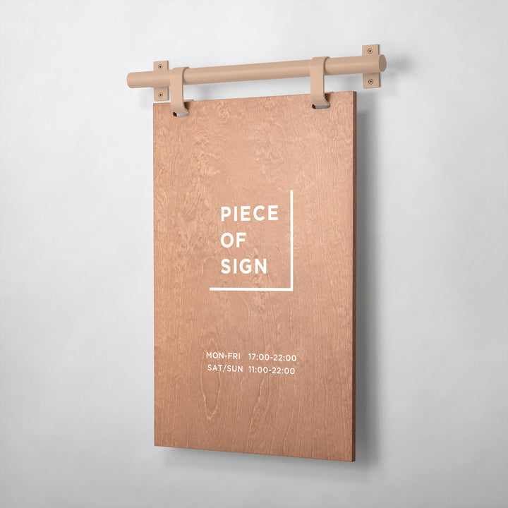 HANGING ウォールサイン 壁掛け L-SIZE - PIECE OF SIGN