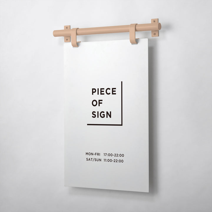 HANGING ウォールサイン 壁掛け L-SIZE - PIECE OF SIGN