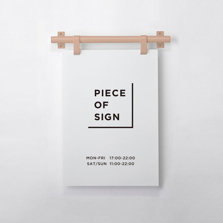 HANGING ウォールサイン 壁掛け L-SIZE - PIECE OF SIGN
