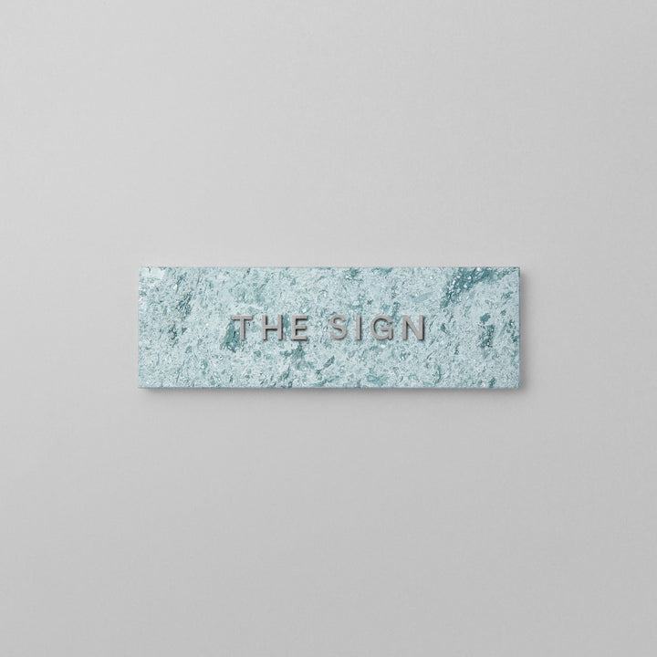 THE DOOR PLATE + 切文字サイン - PIECE OF SIGN
