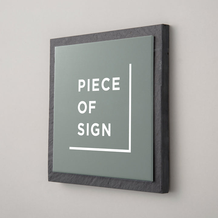 THE DOOR PLATE - 異素材MIX - PIECE OF SIGN