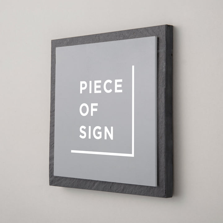 THE DOOR PLATE - 異素材MIX - PIECE OF SIGN