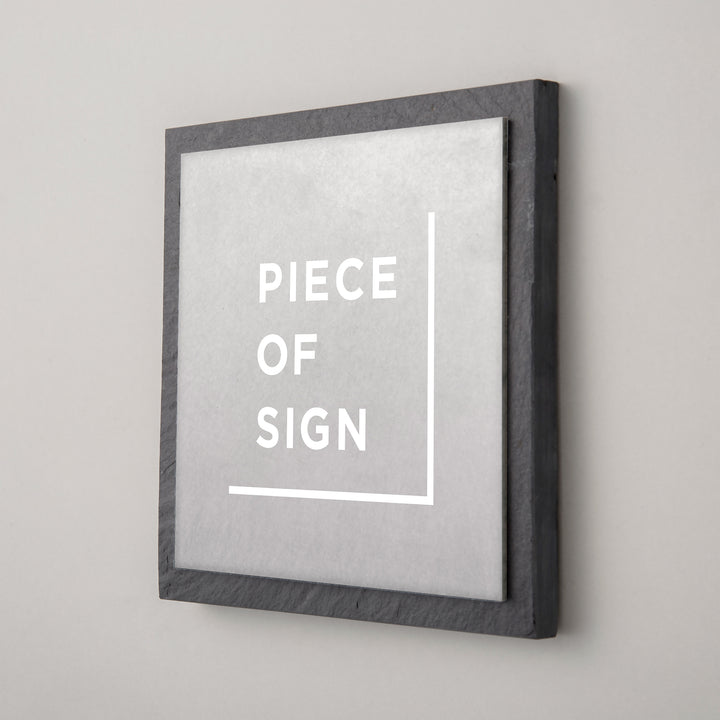 THE DOOR PLATE - 異素材MIX - PIECE OF SIGN