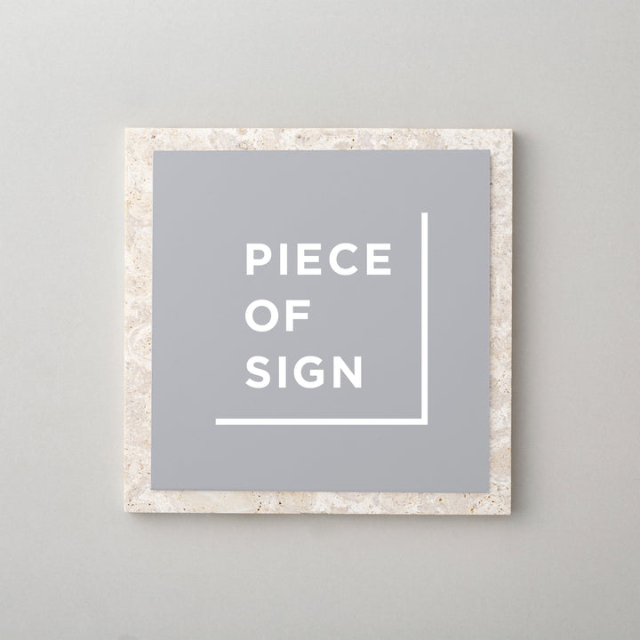THE DOOR PLATE - 異素材MIX - PIECE OF SIGN