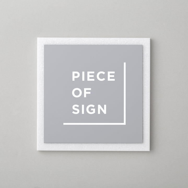 THE DOOR PLATE - 異素材MIX - PIECE OF SIGN