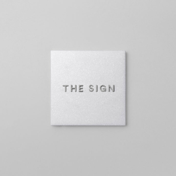 THE DOOR PLATE + 切文字サイン - PIECE OF SIGN