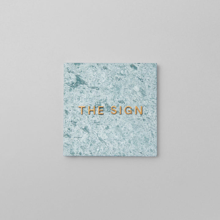 THE DOOR PLATE + 切文字サイン - PIECE OF SIGN