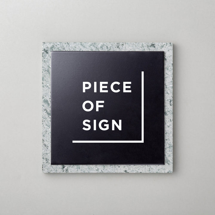 THE DOOR PLATE - 異素材MIX - PIECE OF SIGN
