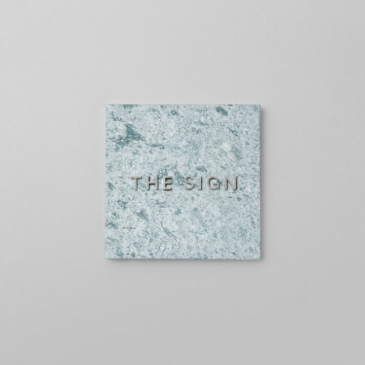 THE DOOR PLATE + 切文字サイン - PIECE OF SIGN