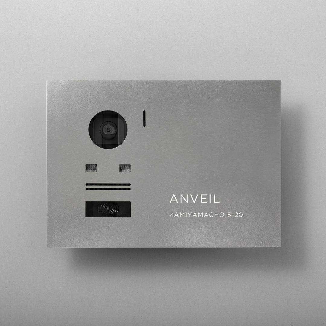 THE DOOR PLATE - インターホンカバー｜おしゃれな表札兼インターホン