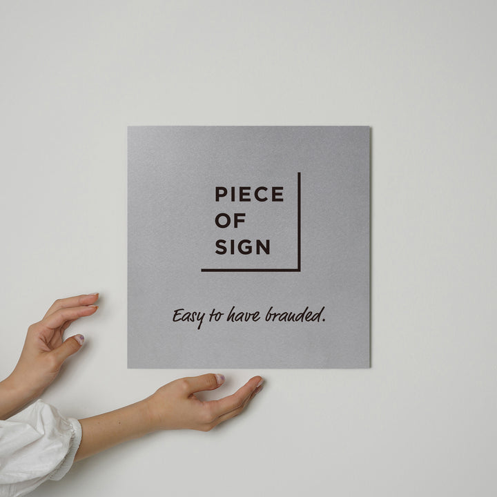 FLAT PLATE ウォールサイン - PIECE OF SIGN