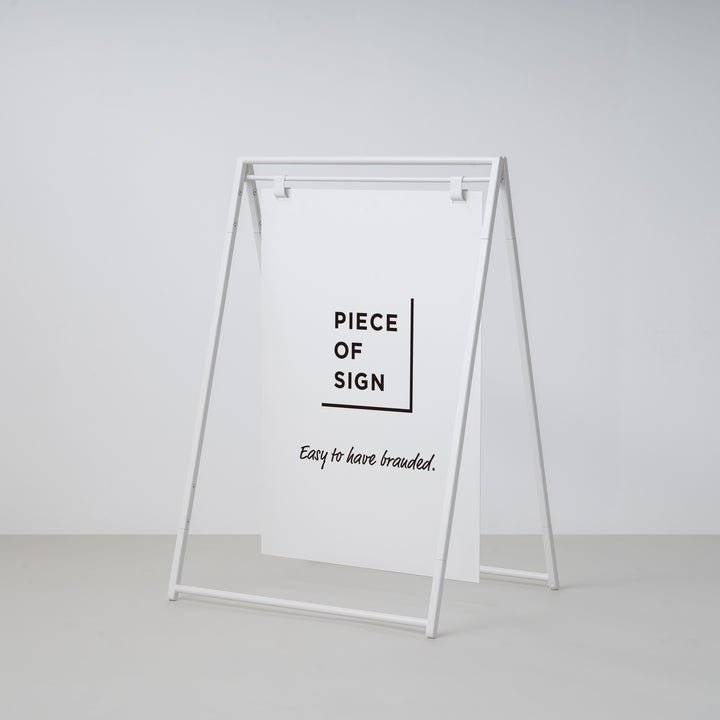 FOLDING A-FRAME スタンドサイン - PIECE OF SIGN