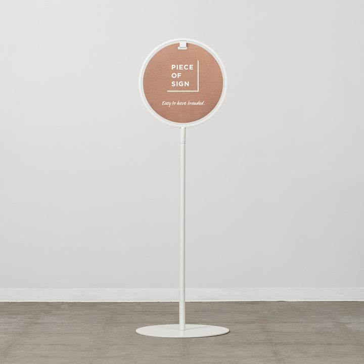 ROUND FRAMED スタンドサイン - PIECE OF SIGN