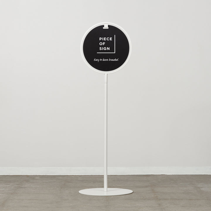 ROUND FRAMED スタンドサイン - PIECE OF SIGN