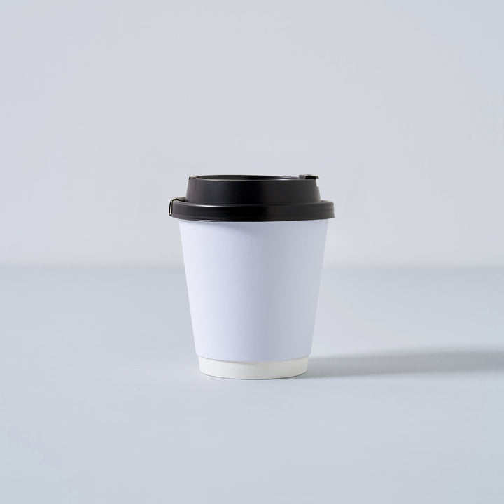 PAPER SUEDE CUP + LID Set - 1,000 pcs