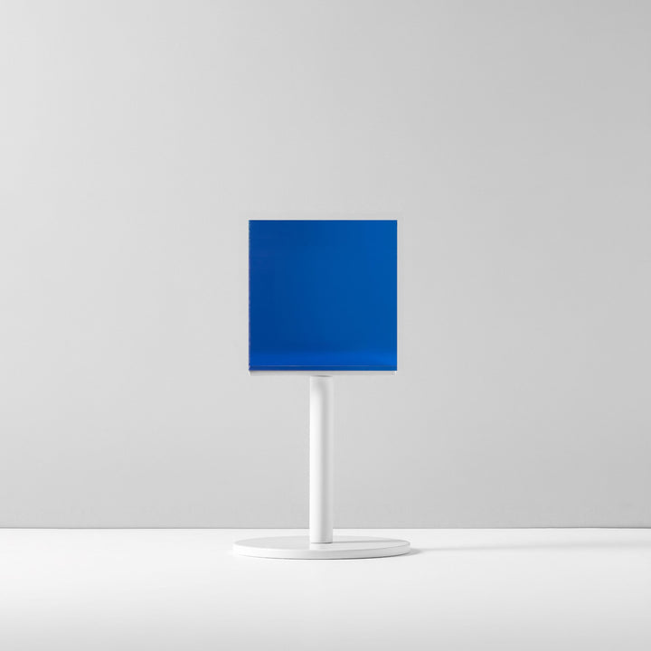 TABLE POLE ブロックサイン- WHITE - PIECE OF SIGN