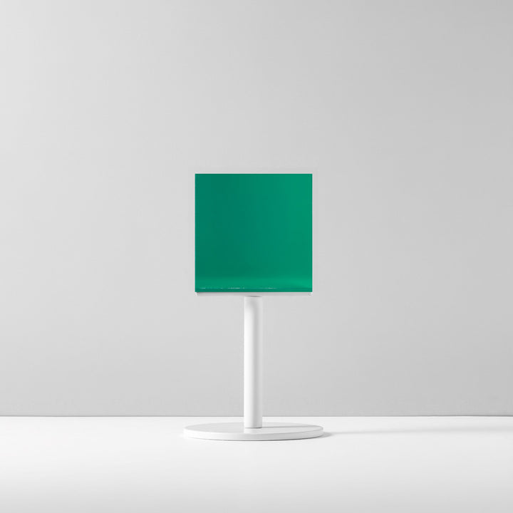 TABLE POLE ブロックサイン- WHITE - PIECE OF SIGN