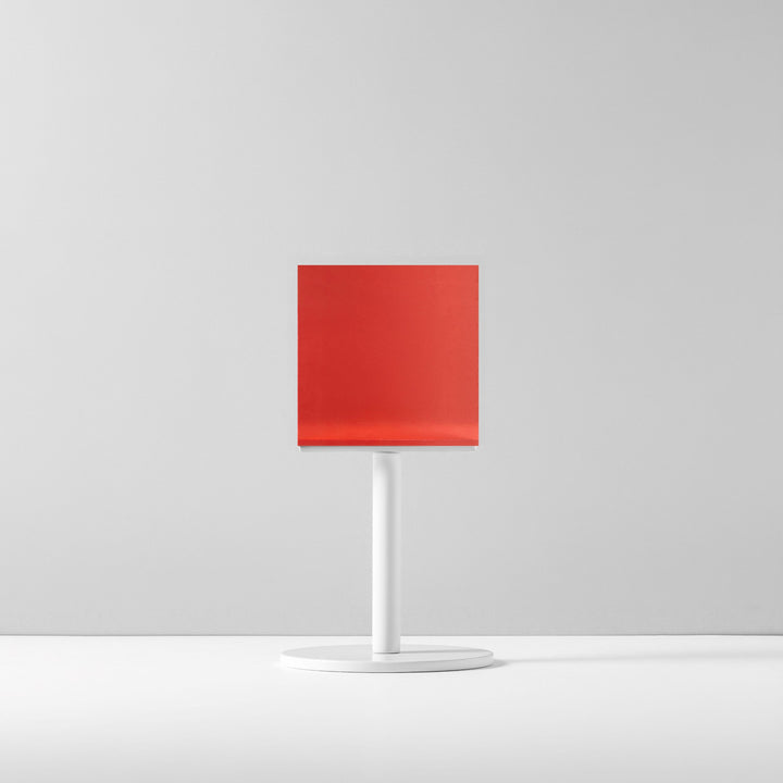TABLE POLE ブロックサイン- WHITE - PIECE OF SIGN