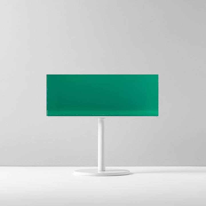 TABLE POLE ブロックサイン- WHITE - PIECE OF SIGN