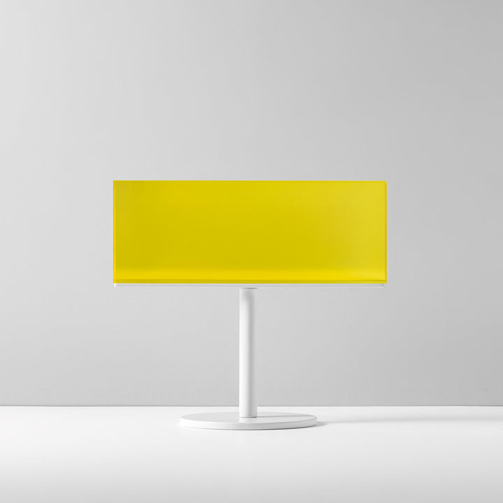 TABLE POLE ブロックサイン- WHITE - PIECE OF SIGN