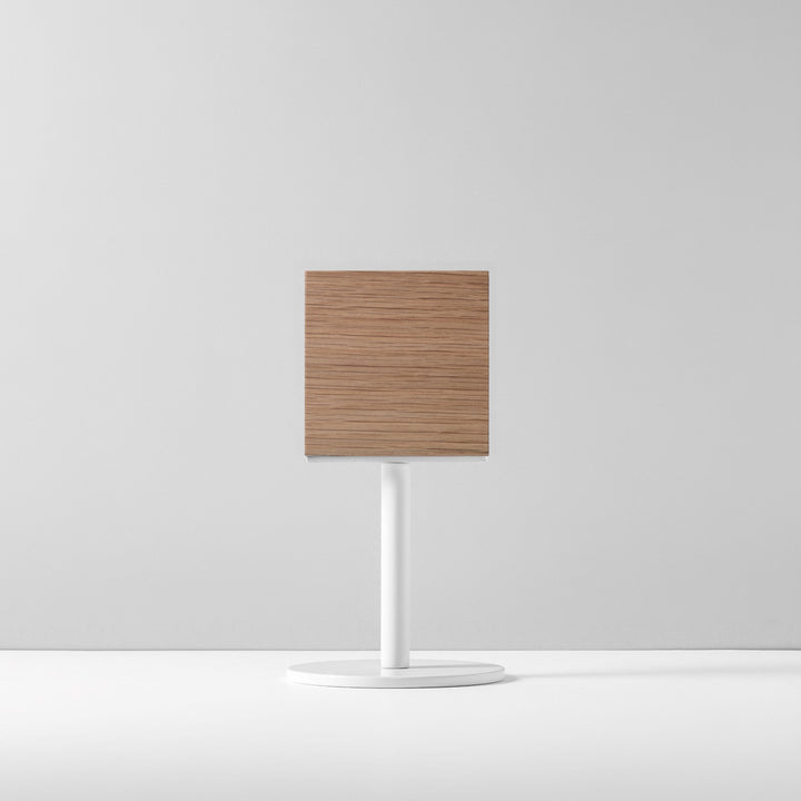 TABLE POLE ブロックサイン- WHITE - PIECE OF SIGN