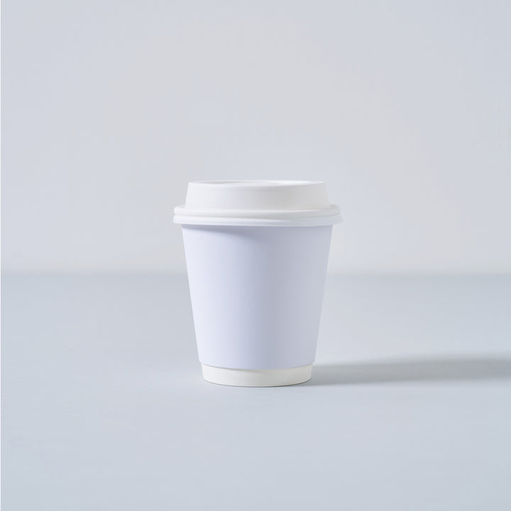 PAPER SUEDE CUP + LID Set - 1,000 pcs