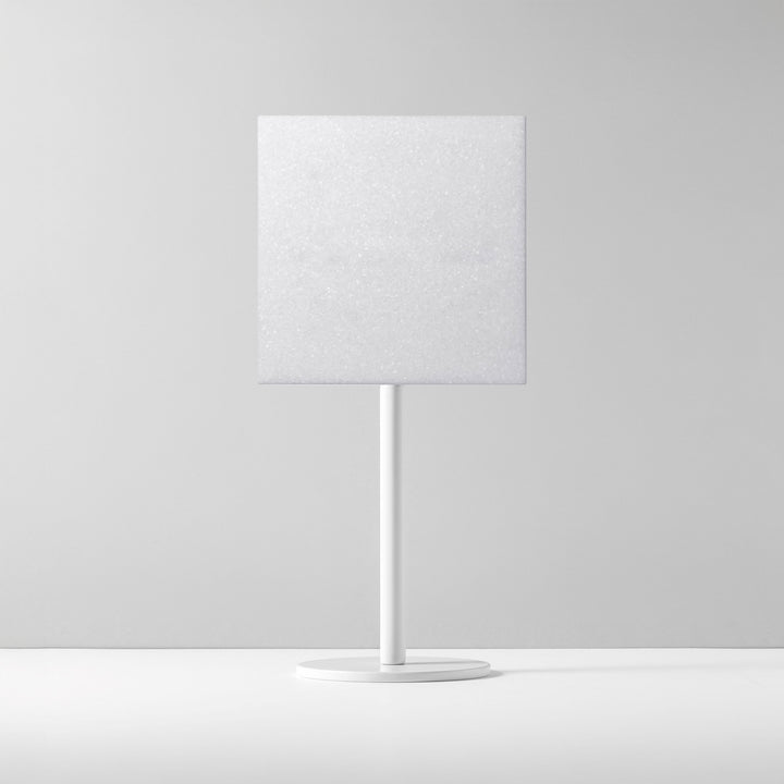 TABLE POLE プレートサイン- WHITE - PIECE OF SIGN