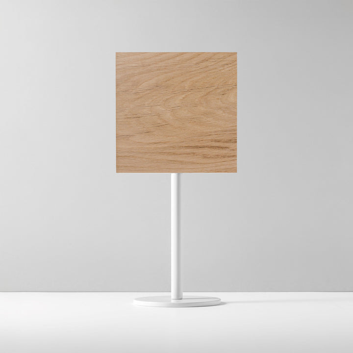TABLE POLE プレートサイン- WHITE - PIECE OF SIGN