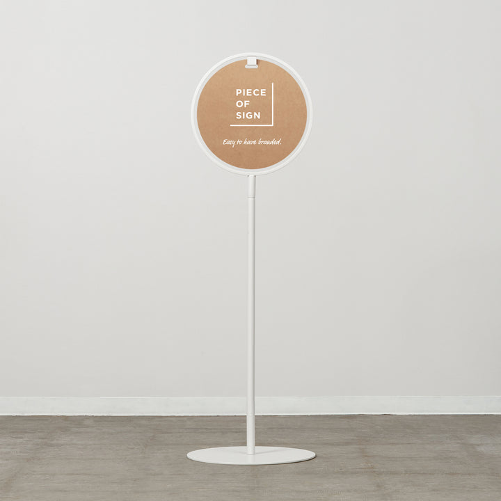 ROUND FRAMED スタンドサイン - PIECE OF SIGN