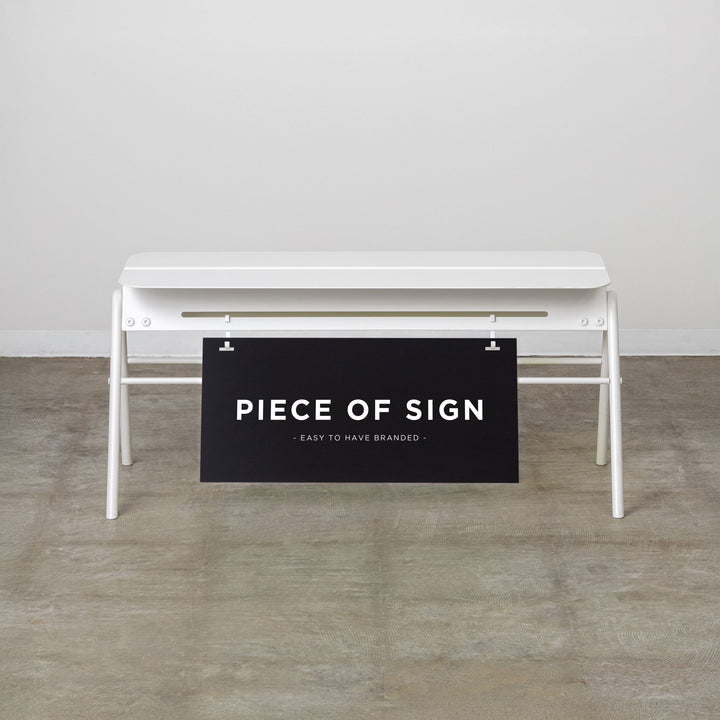 STEEL ベンチサイン - PIECE OF SIGN