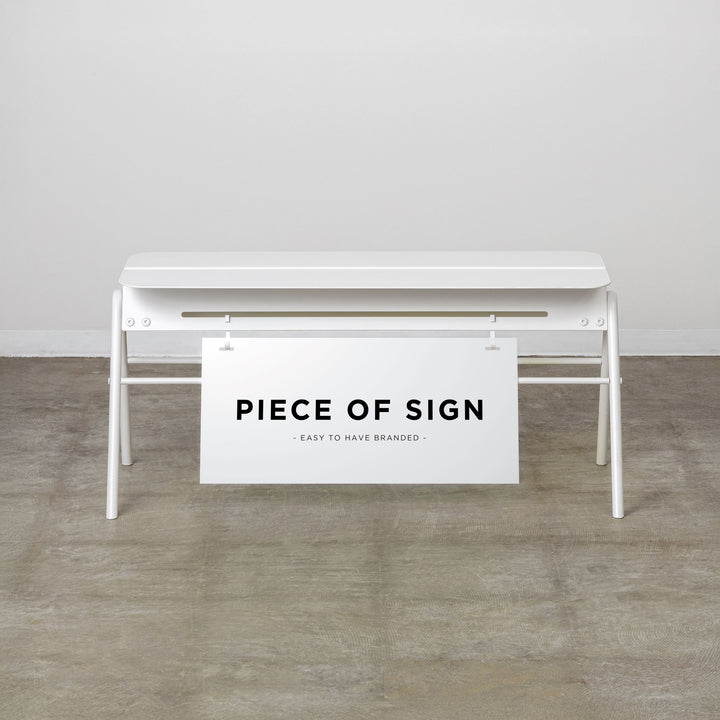 STEEL ベンチサイン - PIECE OF SIGN