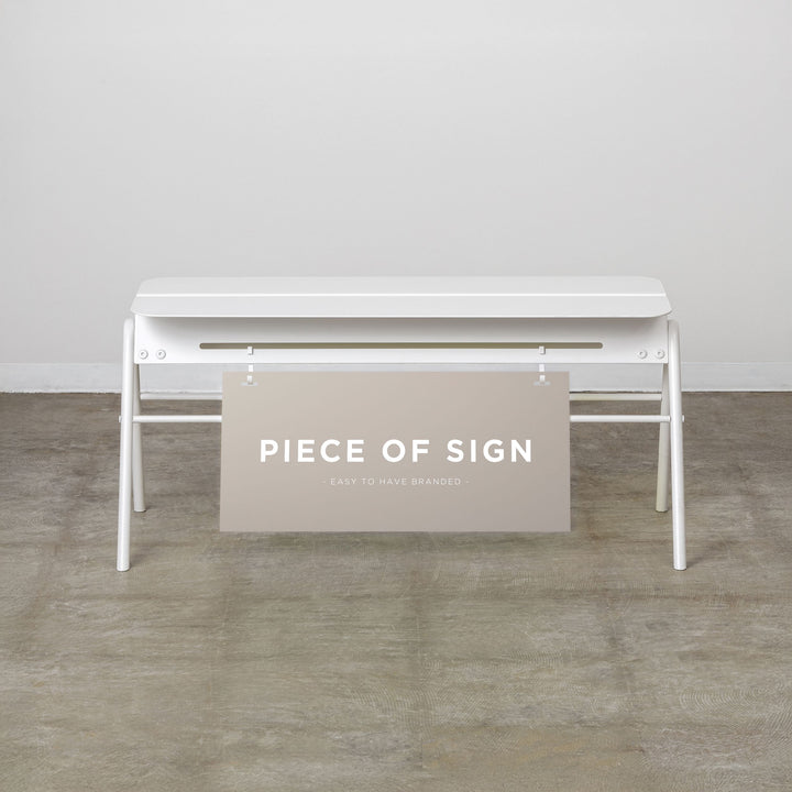 STEEL ベンチサイン - PIECE OF SIGN