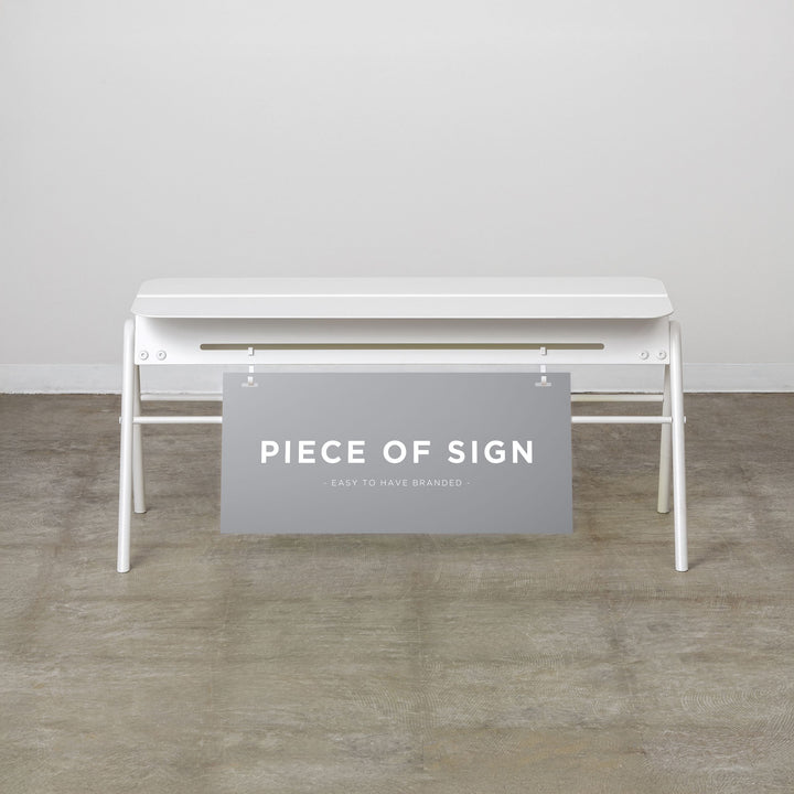 STEEL ベンチサイン - PIECE OF SIGN