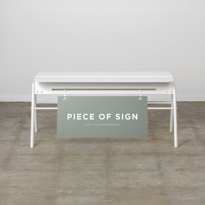 STEEL ベンチサイン - PIECE OF SIGN