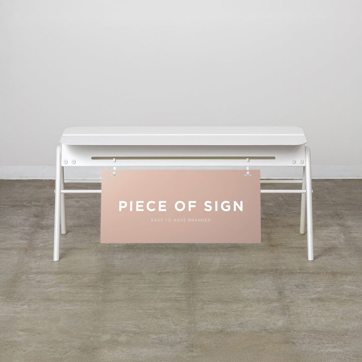 STEEL ベンチサイン - PIECE OF SIGN