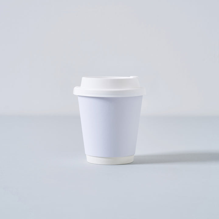 PAPER SUEDE CUP + LID Set - 1,000 pcs