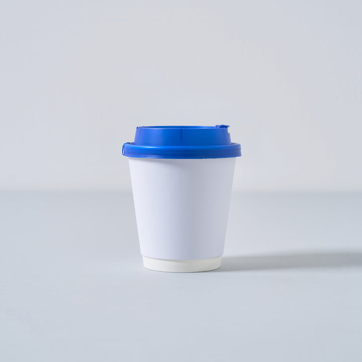 PAPER SUEDE CUP + LID Set - 1,000 pcs