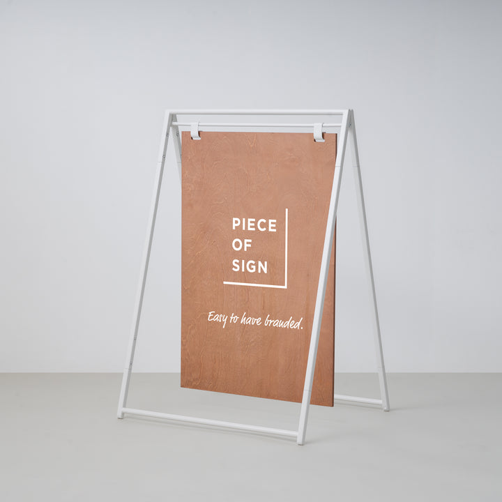 FOLDING A-FRAME スタンドサイン - PIECE OF SIGN