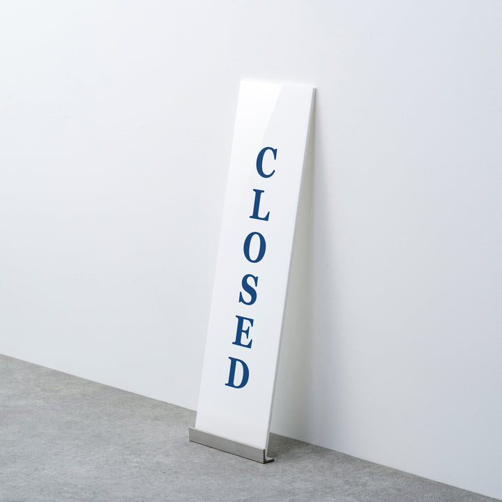 OPEN & CLOSED 床置きサイン - PIECE OF SIGN