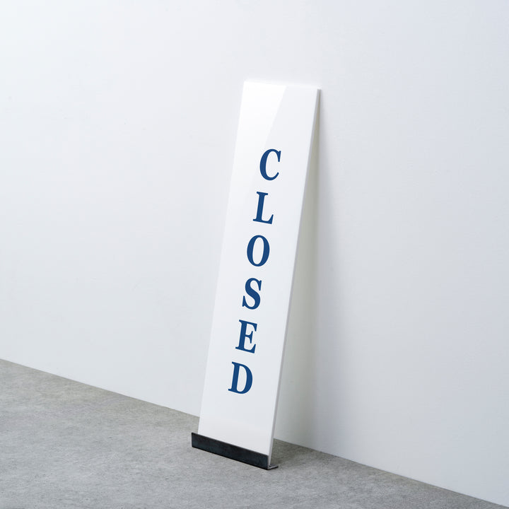 OPEN & CLOSED 床置きサイン - PIECE OF SIGN