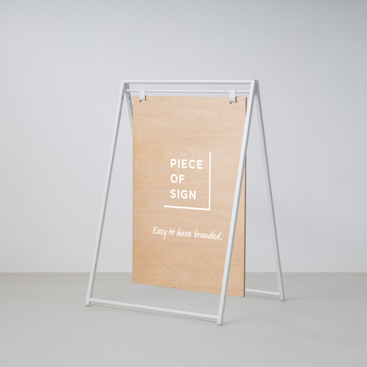 FOLDING A-FRAME スタンドサイン - PIECE OF SIGN