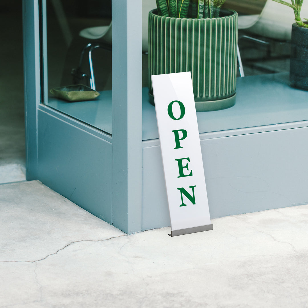 open＆closed表札オブジェ open＆closed表札オブジェ