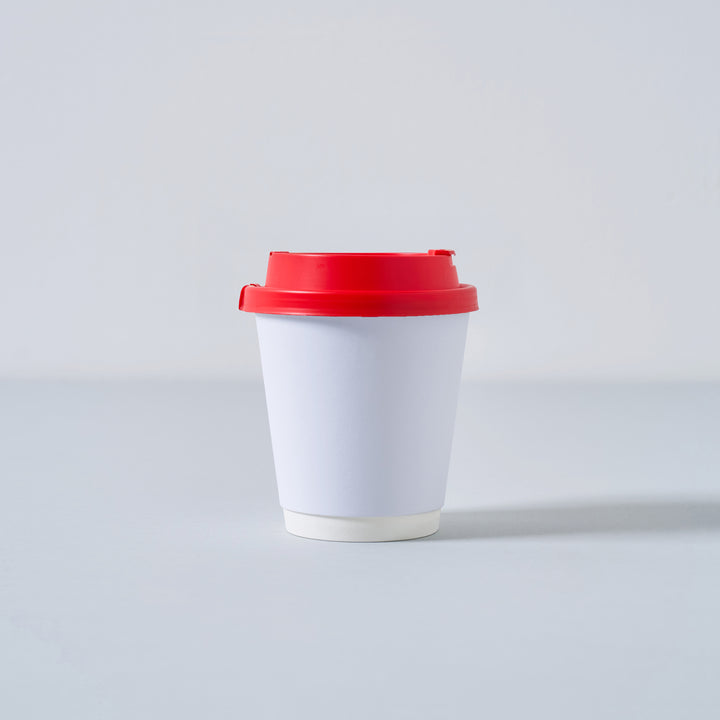 PAPER SUEDE CUP + LID Set - 1,000 pcs