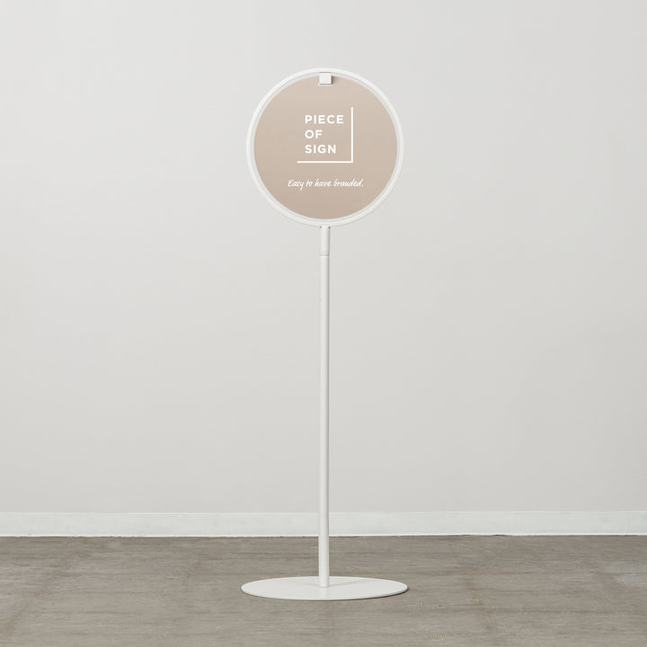 ROUND FRAMED スタンドサイン - PIECE OF SIGN