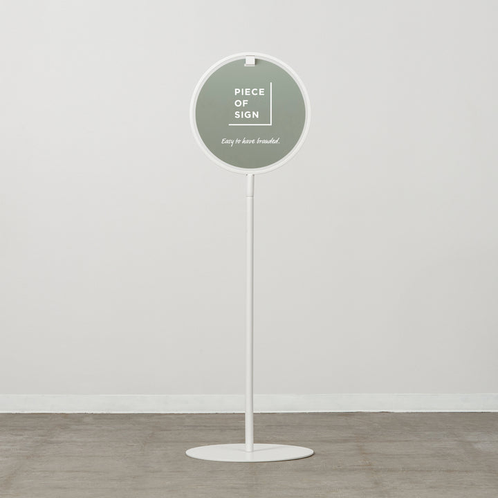 ROUND FRAMED スタンドサイン - PIECE OF SIGN