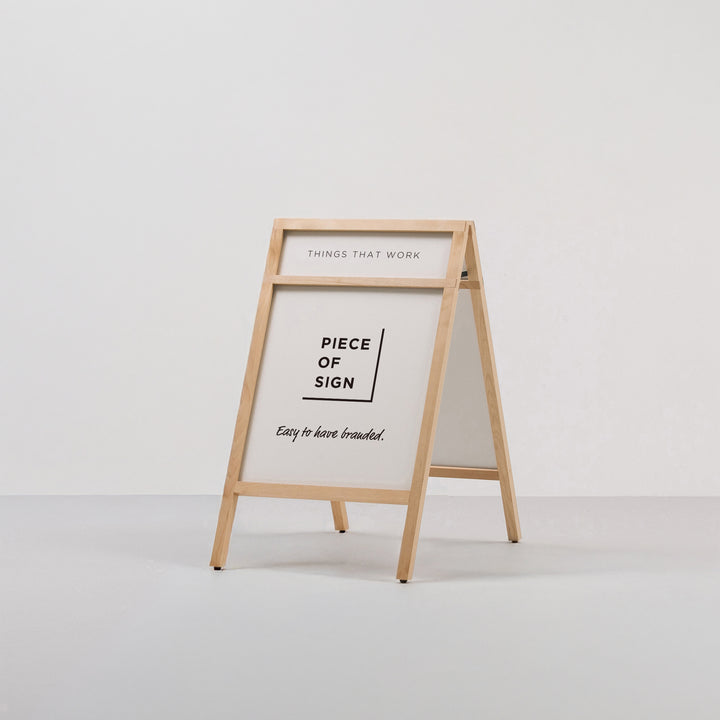 A-SHAPED WOOD FRAME スタンドサイン